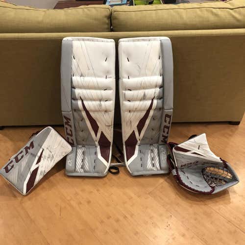 Silver Senior 33" Extreme Flex 4 Goalie Full Set