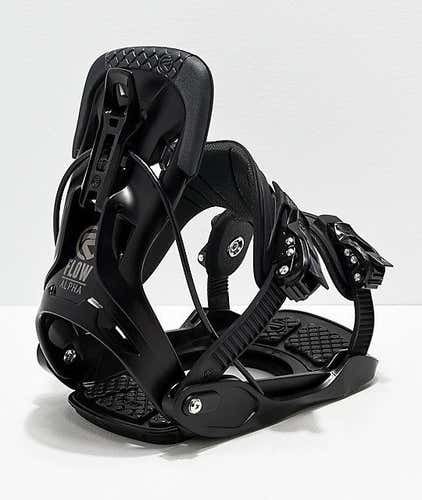New Men's Large Flow Alpha Snowboard Bindings