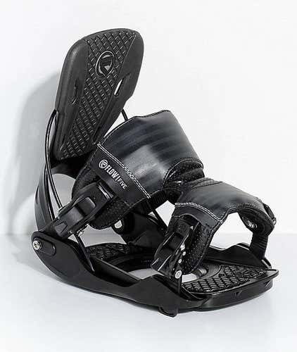 New Men's Large Flow Alpha Snowboard Bindings