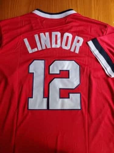 Francisco Lindor Indians Jersey
