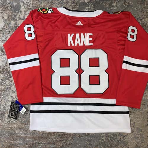 PATRICK KANE #88 Chicago Blackhawks Home Red Replica Game Jersey Brand New With Tags!