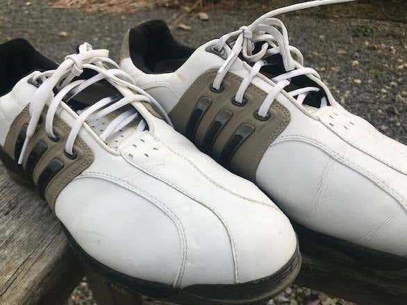 Men's Adidas Golf Shoes-WORN ONCE!... size 15