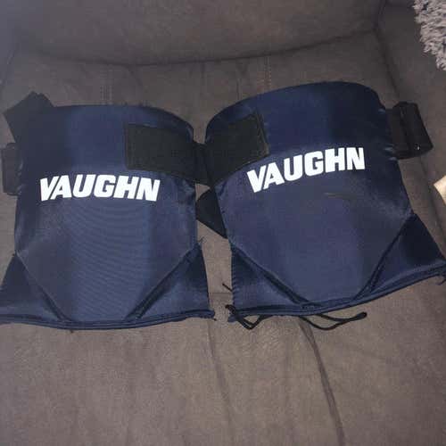 Vaughn senior lace in thigh guards - Navy