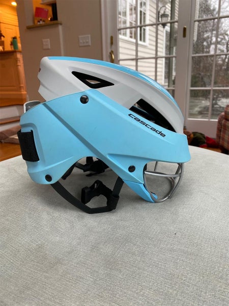 Carolina Blue Youth Player Cascade LX Helmet (used 2 times)