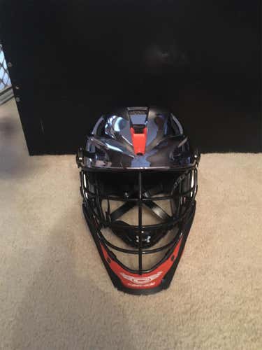 Silver Adult Player Cascade S Helmet