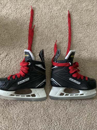 Youth Bauer Supreme 140 Hockey Skates D&R (Regular) Size 1