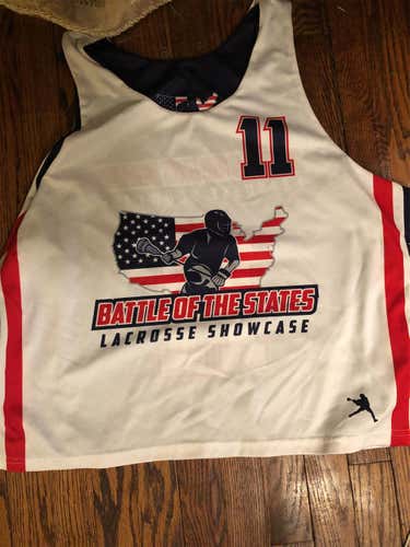 White Adult Large  Jersey