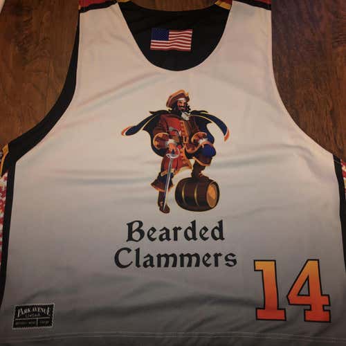 Bearded Clammers Lacrosse Pinnie