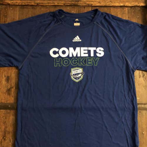*NEW* [Pro Stock] Adidas AHL Utica Comets Large Shirt