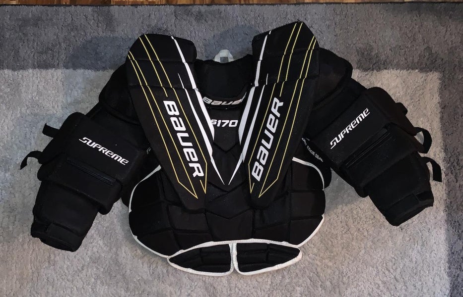 **Senior Medium Pants INCLUDED**Senior Small Bauer Supreme S170 Goalie Chest Protector
