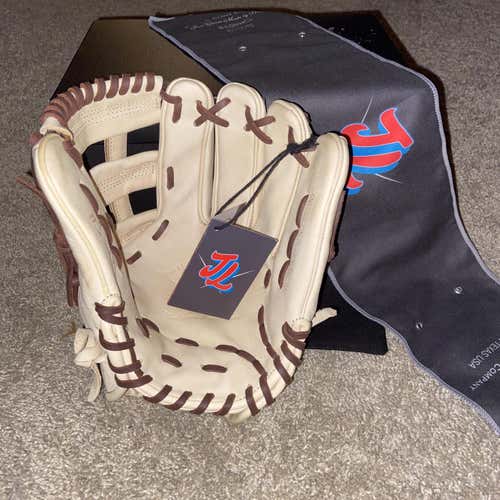 No Trades Brand New JL Glove Company 11.75” Camel H-Web With Tobacco Laces