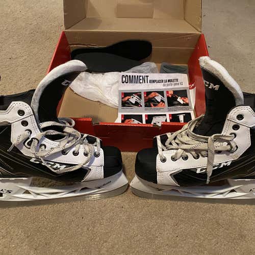 Senior CCM RibCor 70K D&R (Regular) Pro Stock Size 7.5 Hockey Skates