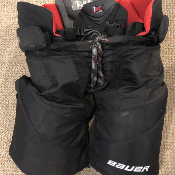 Black Senior Extra Large Bauer Vapor 1X Hockey Pants