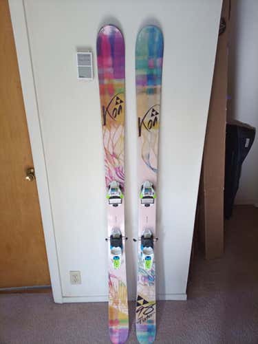 Women's 2013 Fischer KOA 98 176 cm Skis With Marker Bindings Max Din 11