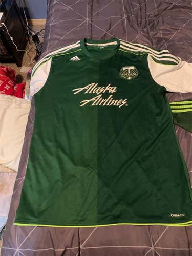Green Men's Extra Large Adidas Jersey