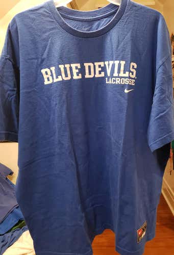 BLUE DEVILS LACROSSE T-Shirt by Nike..Size 2XL