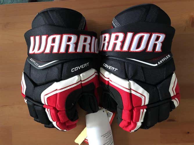 Black Senior Warrior Covert QR EDGE 14"  Gloves
