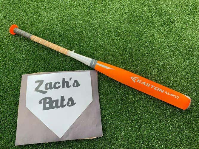 EASTON MAKO YB15MK 32 21 USSSA BASEBALL BAT EUC Orange White 2 1/4