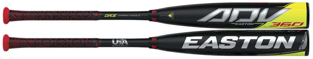NIW 2020 Easton ADV 360 30/20 (-10) 2 5/8" USA Composite Baseball Bat YBB20ADV10