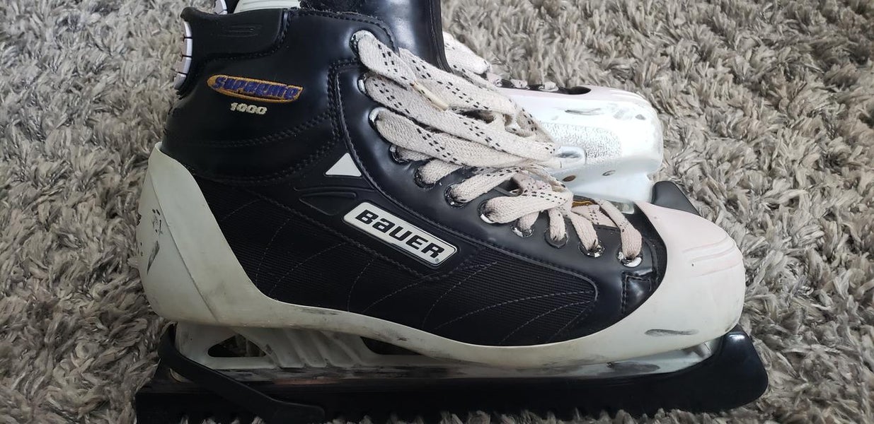 Senior Bauer Supreme 1s Goalie Skates D&R (Regular) Size 12