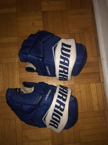Blue Senior Warrior Covert QRE 14" Pro Stock Gloves