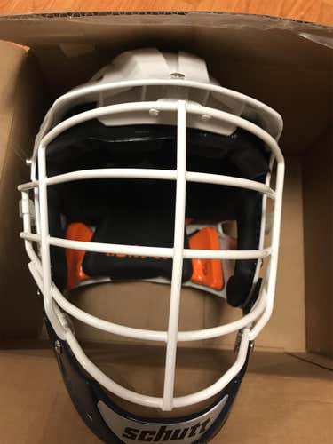 White Adult Player Stallion 600 Helmet