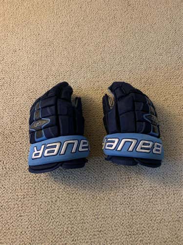 Blue Senior Bauer Nexus Pro 13"  Gloves
