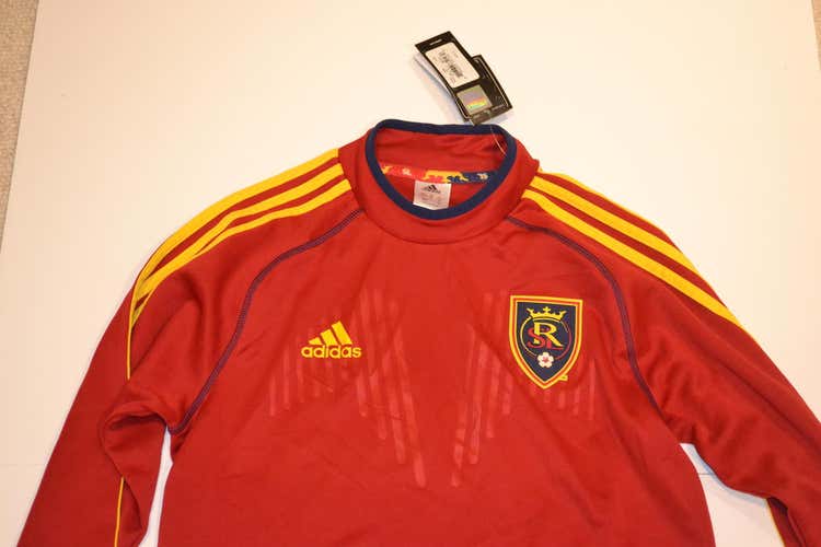 Red New Men's Small Adidas Formotion Training Jersey REal Salt Lake