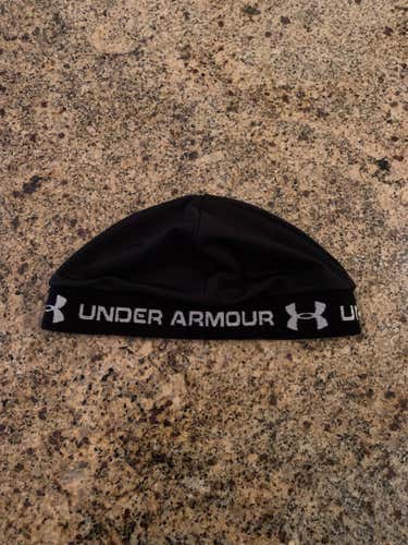 Black Under Armour Skull Cap