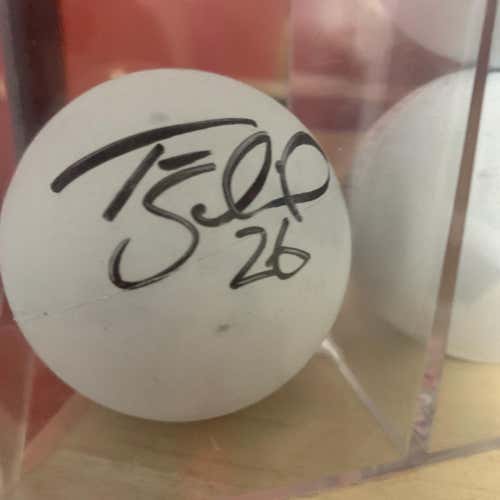 Tom Schreiber and Justin Guterding Signed Ball (With Proof)
