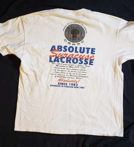 Vintage Absolute Syracuse Lacrosse Shirt $65