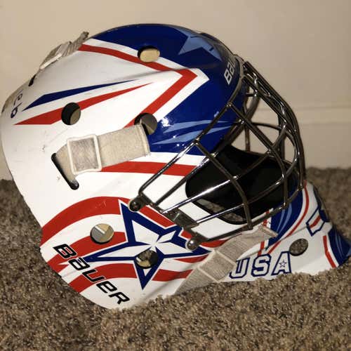 Junior Bauer NME 3 Pro Stock Goalie Mask