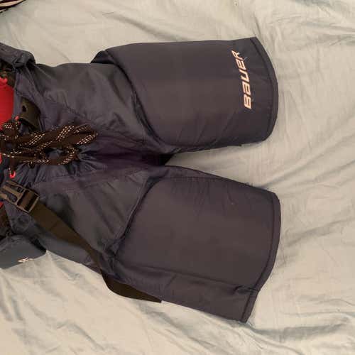Blue Junior Extra Large Bauer Bauer Vapor X900 Lite Hockey Pants