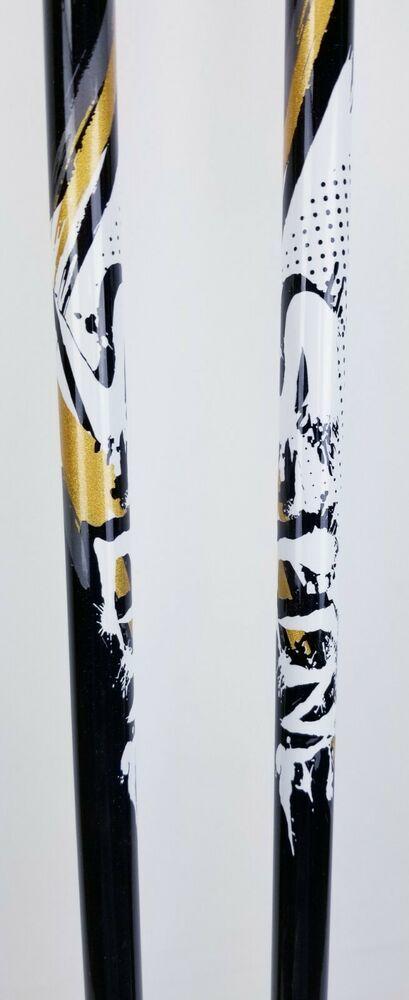 NEW $150 LEKI Flair Trigger S Compatible Ski Poles 130CM 52" Downhill Skiing 