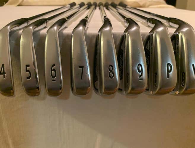 Men's Left Handed 710 AP2 Stiff Flex Steel Shaft Iron Set 4 - Gap Wedge