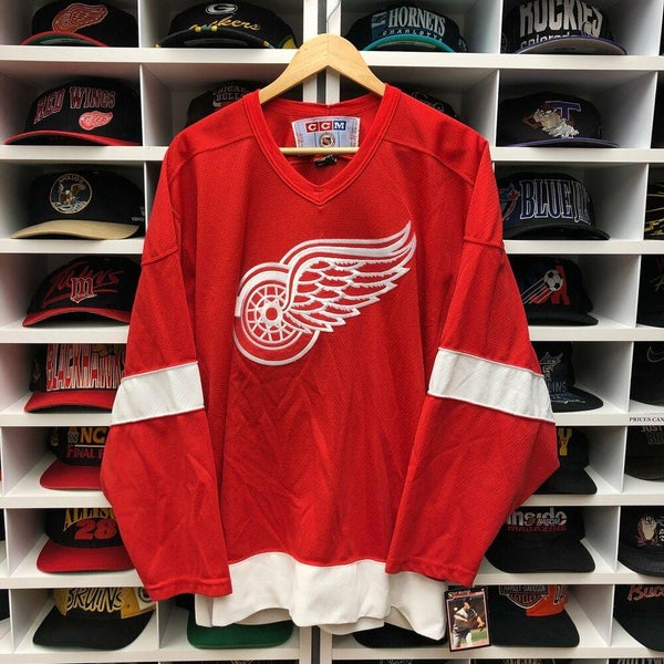 Vintage 90s NHL Detroit Red Wings Starter Hockey Jersey, Size