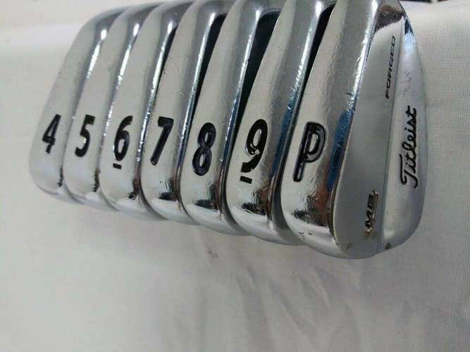 Titleist CB/MB 710 Iron Set 4-PW (Steel Dynamic Gold Stiff) Forged Golf Clubs No Trades