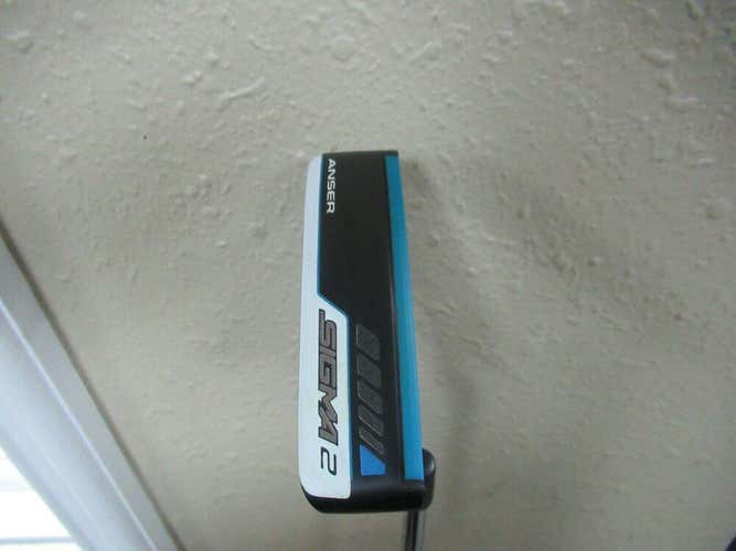 MINT 9.5 / 9.9 CONDITION PING SIGMA 2 ANSER 35" PUTTER HC INCLUDED SLIGHT ARC