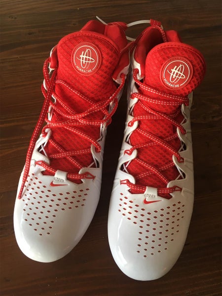 New Nike Huarache Men’s Red And White Size 12