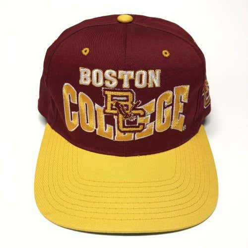 Vintage Boston College Eagles Snapback Hat NCAA College Cap University Hockey
