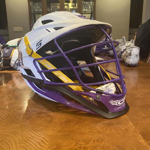 White Adult Player Cascade S Helmet