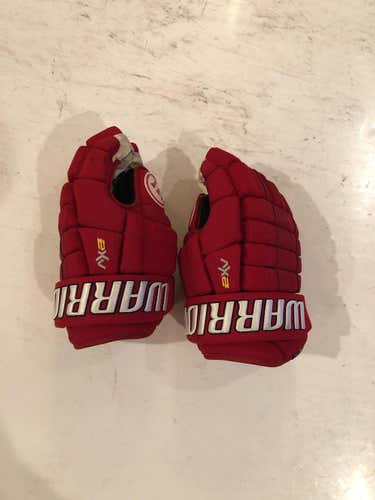 Red Senior Warrior Gloves 14"