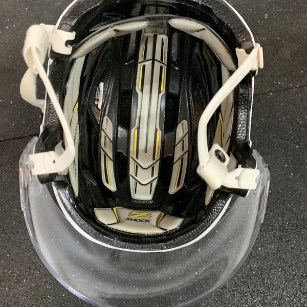 White New Medium Easton S19 Helmet