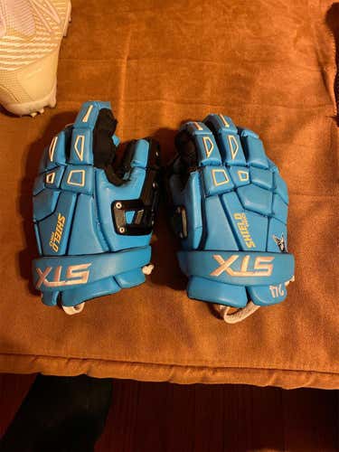 Johns Hopkins Blue  Goalie STX Shield Pro 13" Lacrosse Gloves