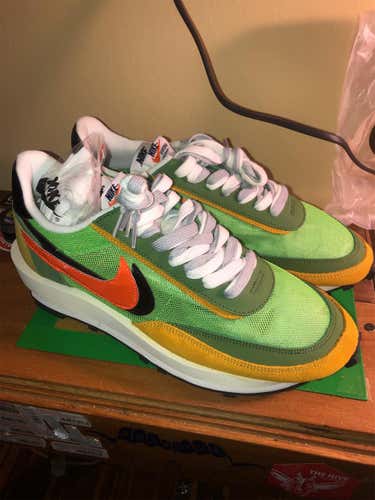 READ Nike LD Waffle Sacai Green Mult