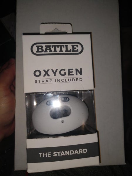New Battle Oxygen White Mouthguard