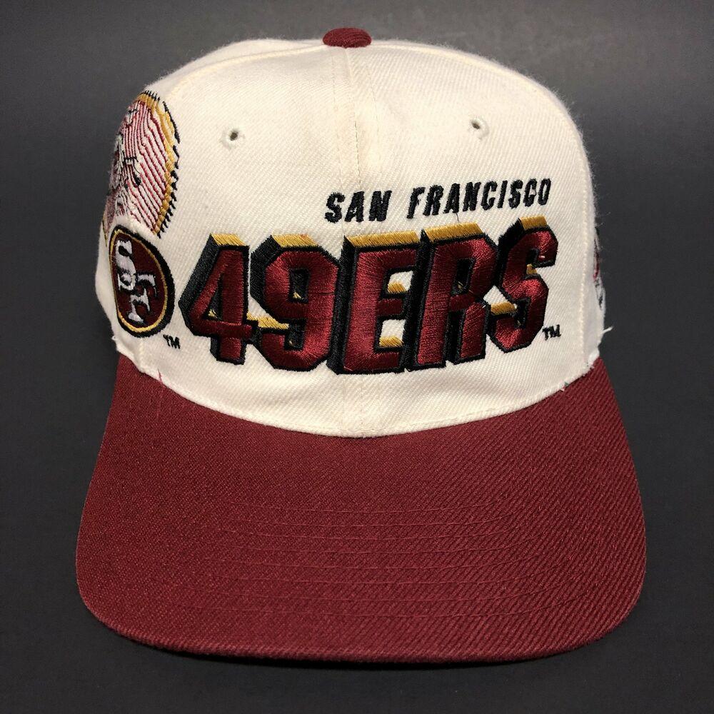 : New Era Men's Black/Scarlet San Francisco 49ers Tailsweep  9FIFTY Snapback Hat : Sports & Outdoors