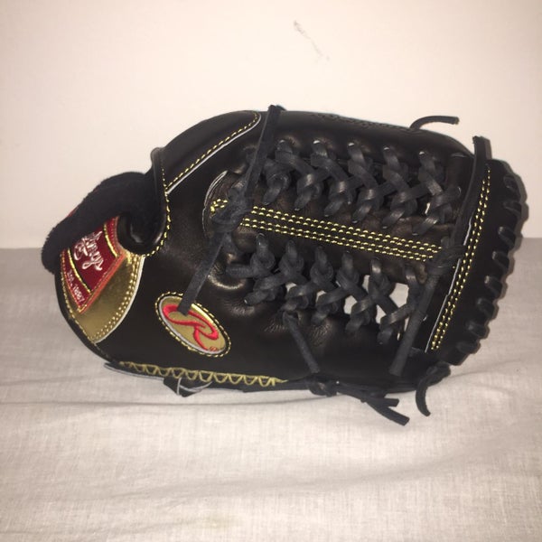 Black Adult Infield Gold Glove 12" Baseball Glove
