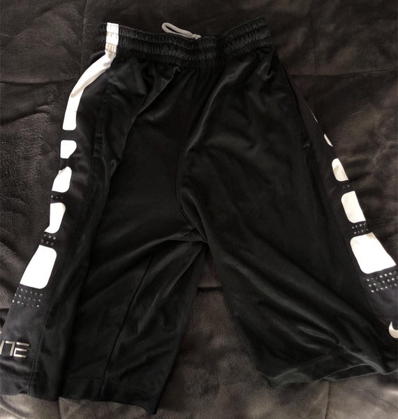 Men’s Nike Elite Black Basketball Shorts Size Small