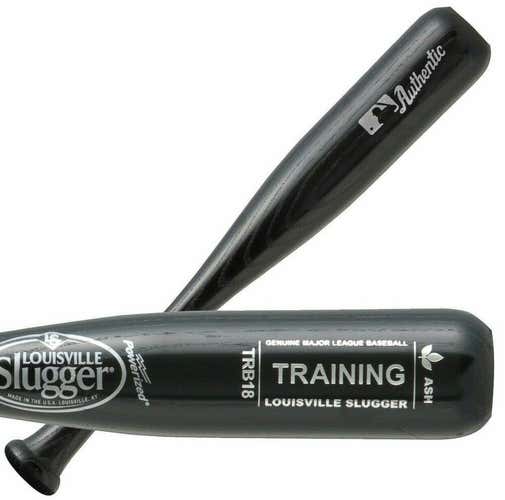 Louisville Slugger 1-Hand 18" Practice Training Bat WTLWBTR1HT-BK18 No Trades 2 Pack